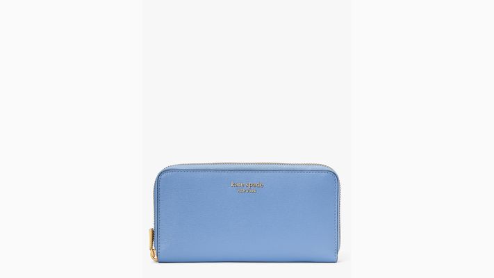 Kate Spade Morgan Zip-Around Continental Wallet, Kingfisher