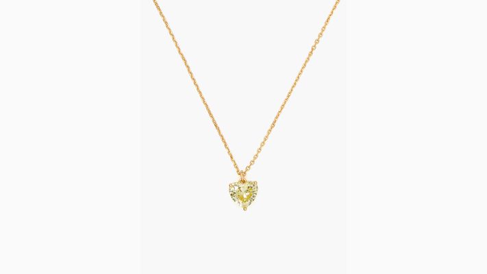 Kate Spade My Love August Heart Pendant, Peridot