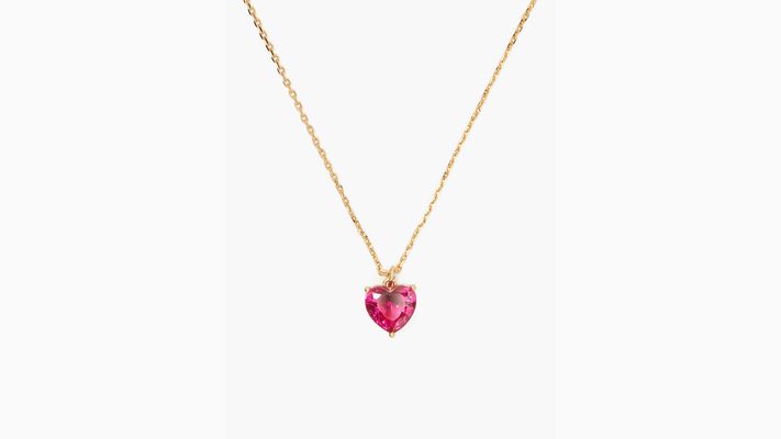 Kate Spade My Love July Heart Pendant, Ruby