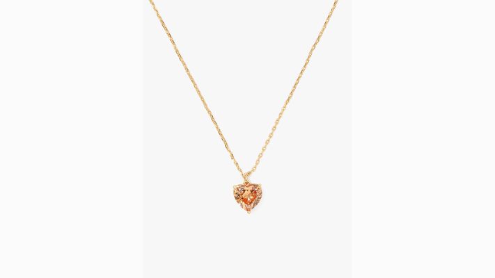 Kate Spade My Love November Heart Pendant, Topaz