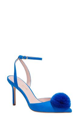 kate spade new york amour pom pump in Stained Glass Blue