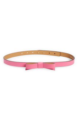 kate spade new york bow belt in Expressionism Pink