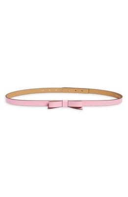 kate spade new york bow belt in Strawberry Shake