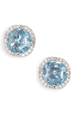kate spade new york crystal stud earrings in Sapphire
