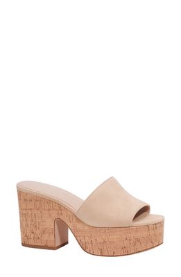 kate spade new york ibiza platform sandal in Beach Sand