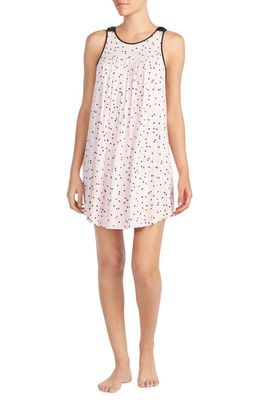 kate spade new york jersey chemise in Scattered Dot Pink
