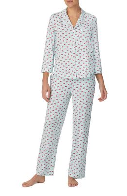 kate spade new york print pajamas in Blue Prt