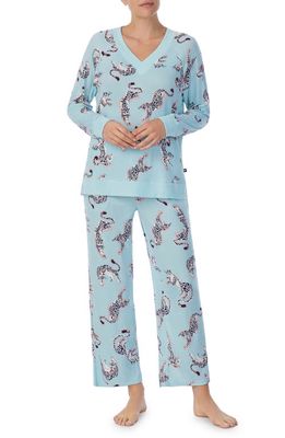 kate spade new york print pajamas in Periwinkle