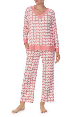 kate spade new york print pajamas in Print Heart
