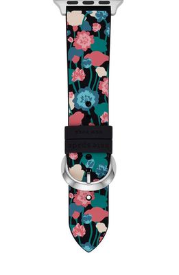 kate spade new york silicone Apple Watch® vine print band in Multi