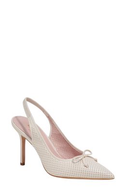 kate spade new york veronica slingback pointed toe pump in Parchment.