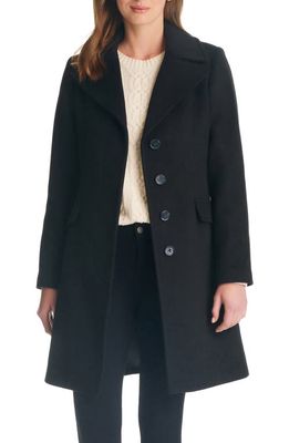 kate spade new york wool blend coat in Black