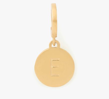 Kate Spade One In A Million Mini E Charm, Gold