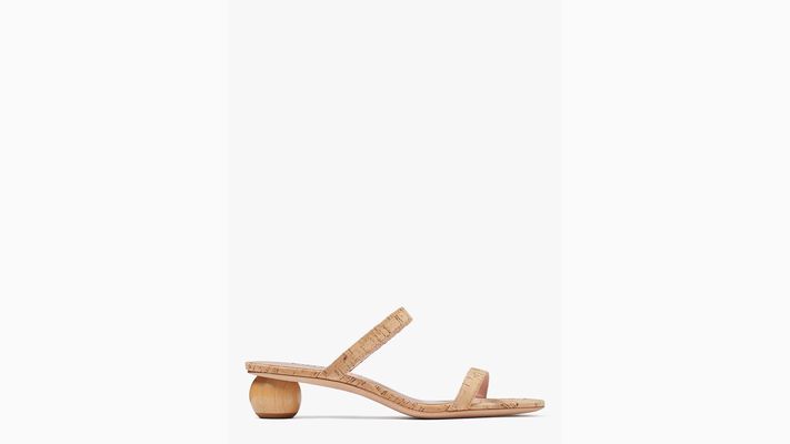 Kate Spade Palm Springs Slide Sandals, Natural