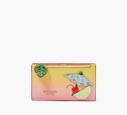 Kate Spade Playa Ombre Small Slim Bifold Wallet