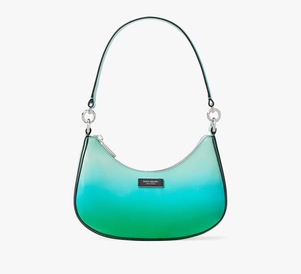 Kate Spade Sam Icon Ombre Small Convertible Crossbody, Mint Liqueur