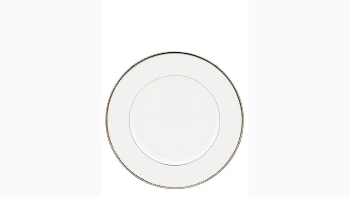 Kate Spade Sugar Pointe Dinner Plate, White