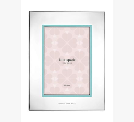 Kate Spade Take The Cake 5X7 Frame, Silver Plate