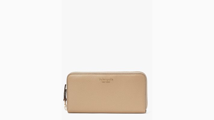 Kate Spade Veronica Zip-Around Continental Wallet, Timeless Taupe