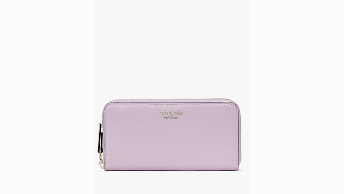 Kate Spade Veronica Zip-Around Continental Wallet, Violet Mist