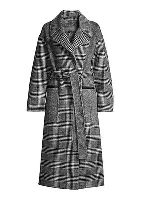 Kate Tweed Wrap Coat