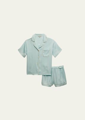 Katelyn Fiona Short Striped Pajama Set