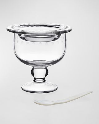 Katerina Caviar Server For 2 With Spoon