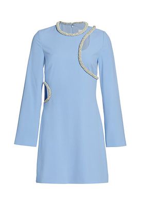 Katharine Embellished Cut-Out Dress