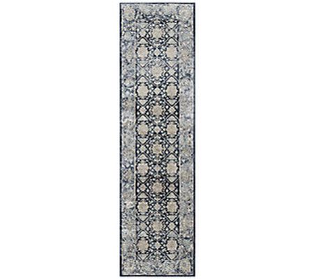 Kathy Ireland Home Malta MAI09 2'2" x 7'7" Runn er Rug