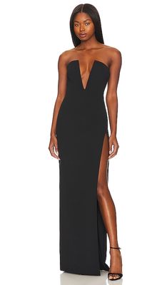 Katie May Infatuation Gown in Black