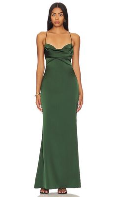 Katie May Tara Gown in Green