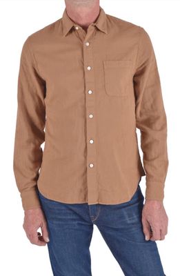 KATO The Ripper Button-Up Organic Cotton Gauze Shirt in Sand