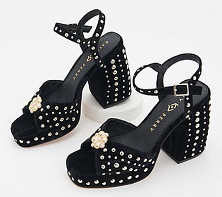 Katy Perry Studded Heeled Sandals - The Meadow Ornament