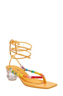 Katy Perry The Cubie Beaded Sandal in Honeycomb