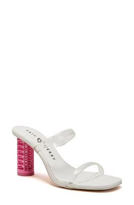 Katy Perry The Curlie Sandal in Clear White