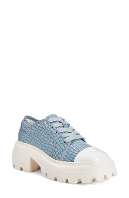 Katy Perry The Geli Lug Sole Sneaker in Arctic Blue