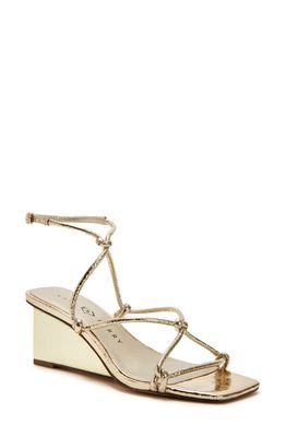 Katy Perry The Irisia Strappy Wedge Sandal in Gold