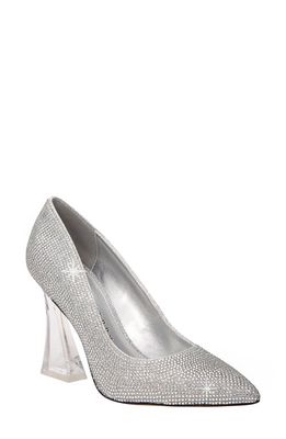 Katy Perry The Lookerr Pointed Toe Pump in Silver