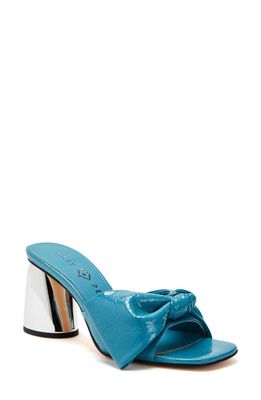 Katy Perry The Timmer Bow Sandal in Deep Blue
