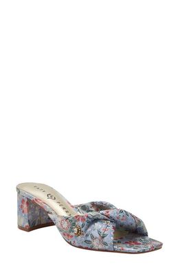 Katy Perry The Tooliped Twisted Sandal in Blue Multi