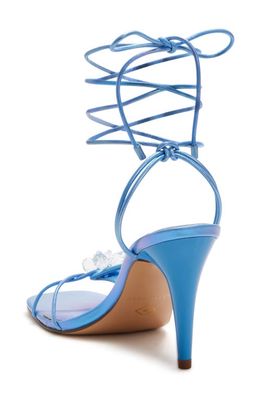 Katy Perry The Vivvian Flower Sandal in Tranquil Blue