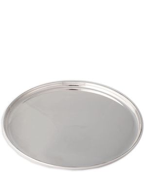 Kay Bojesen polished-finish circular-design tray - Silver