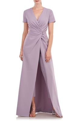 Kay Unger Marina Maxi Jumpsuit in Lavender