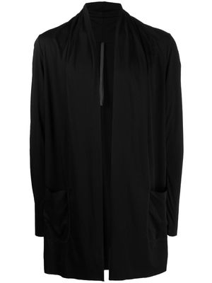 Kazuyuki Kumagai long-sleeve shirt jacket - Black