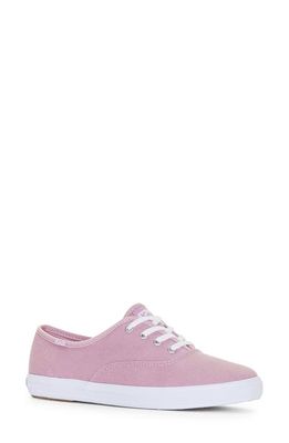 Keds Champion Sneaker in Mauve Canvas