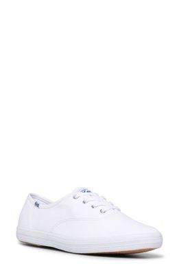Keds Champion Sneaker in White Canvas