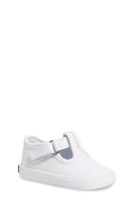 Keds 'Champion' T-Strap Shoe in White