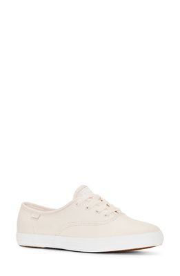 Keds® Champion Lace-Up Sneaker in Blush 