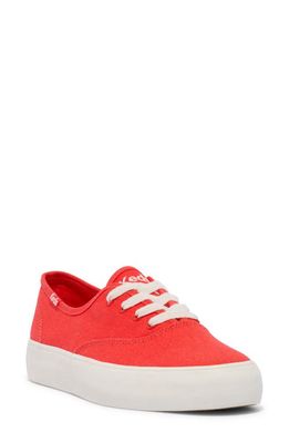 Keds® Champion Sneaker in Red Canvas