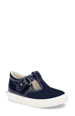 Keds® Daphne T-Strap Sneaker in Navy Patent